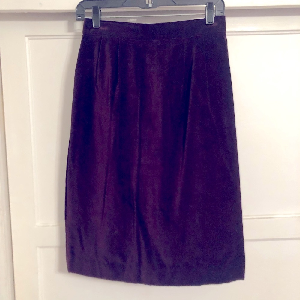 Vintage Velvet skirt!